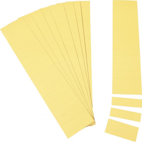 Ultradex Einsteckkarte 847502 70x17mm gelb 170 