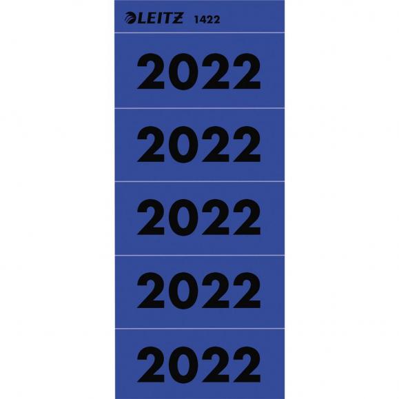 Leitz Jahresschild 2022 14220035 blau 100 