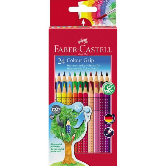 Faber-Castell Farbstift Colour GRIP 112424 farbig 