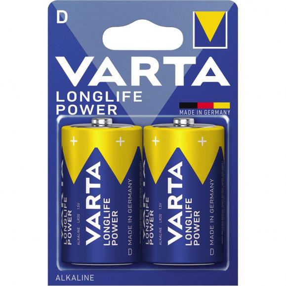 Varta Batterie Longlife Power 04920121412 D 1,5V 2 