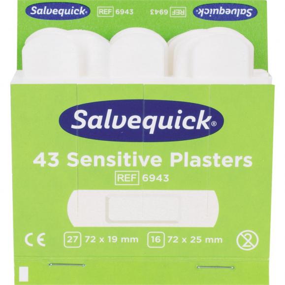 Salvequick Pflaster sensible 6943 Allergiker 43 