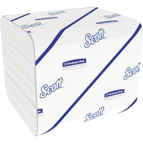 Scott Toilettenpapier 8509 2lagig 12,5x18,6cm weiß 