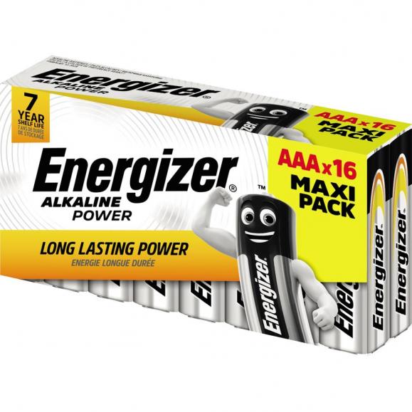 Energizer Batterie E302743900 AAA/Micro/LR03 16 