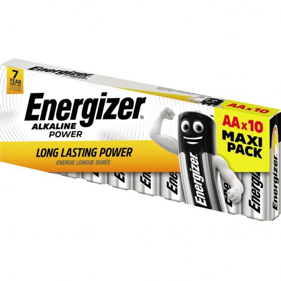 Energizer Batterie E300172900 AA/Mignon/LR6 10 