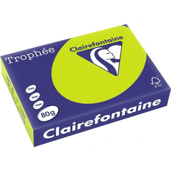 Clairefontaine Kopierpapier 2975C A4 80g neongrün 