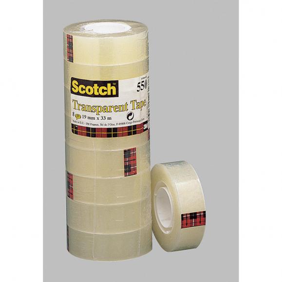 Scotch Klebefilm 550 5501933 19mmx33m transparent 