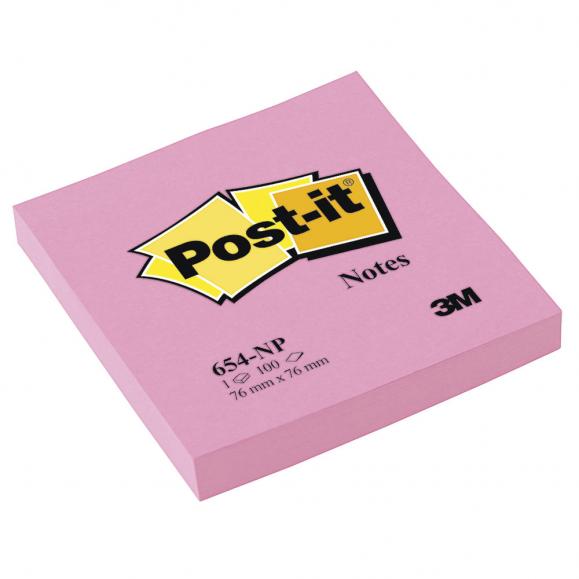 Post-it Haftnotiz Neon Notes 654NPI 76x76mm 
