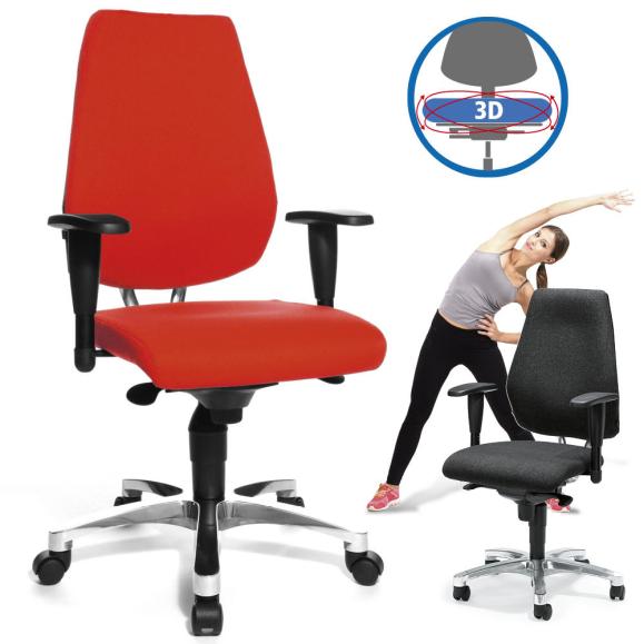 Bürostuhl SITNESS 50 - bewegliche Sitzfläche 