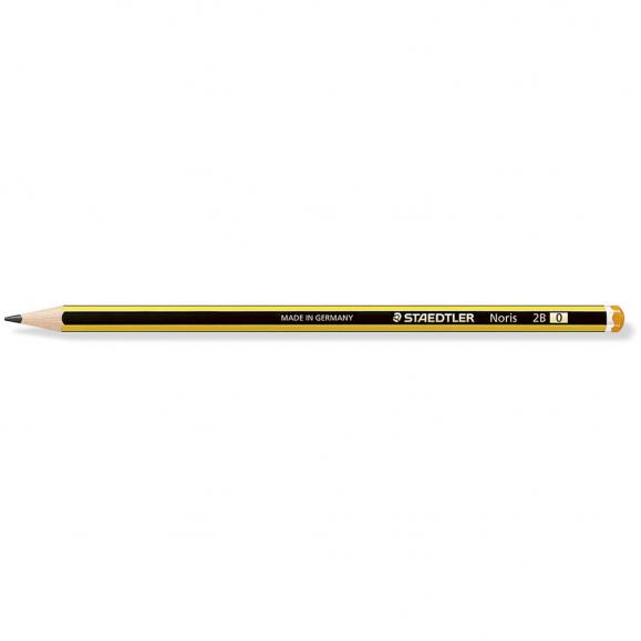 STAEDTLER Bleistift Noris 120-0 2B sechskantform 