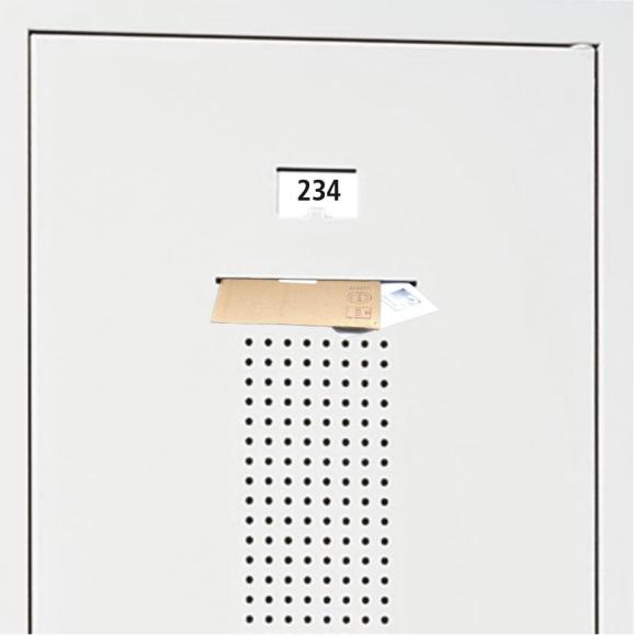 Garderoben-Stahlspind SP1 mit Sockel 