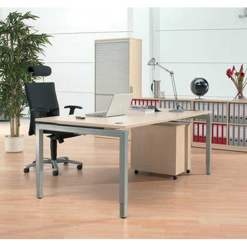 Schreibtisch 4-Fuß Comfort MULTI MODUL Buchedekor | 1600