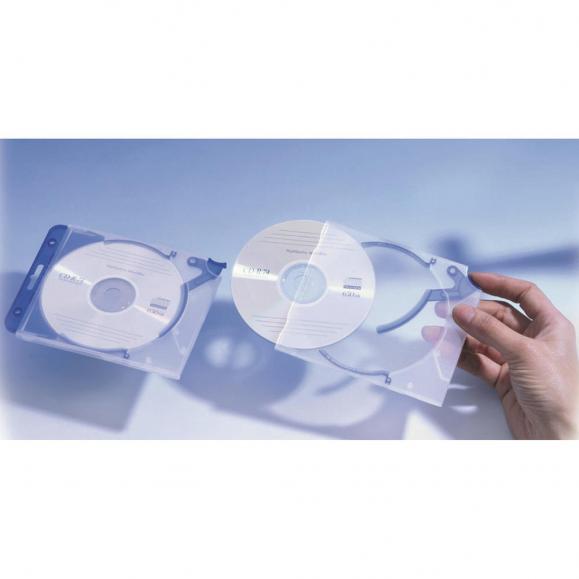 DURABLE CD/DVD Hülle QUICKFLIP STANDARD 528806 
