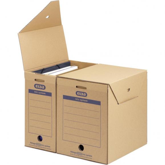 ELBA Archivbox tric system 100421091 für DIN A4 