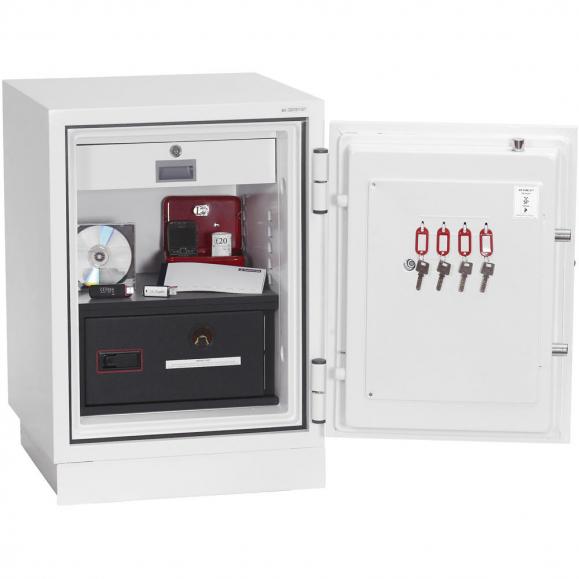 Datenschutztresor Serie Fireguard 720 | 500 | 500 | Lieferung frei Verwendungsstelle | Fingerabdruckschloss
