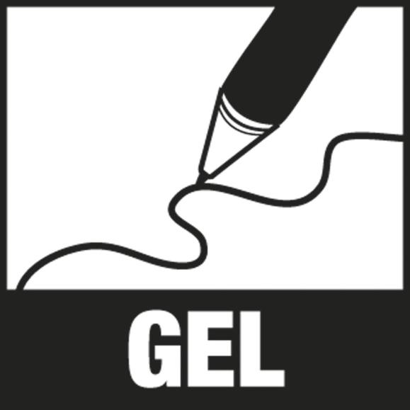 Pentel Gelroller Hybrid Gel Grip K116-A 