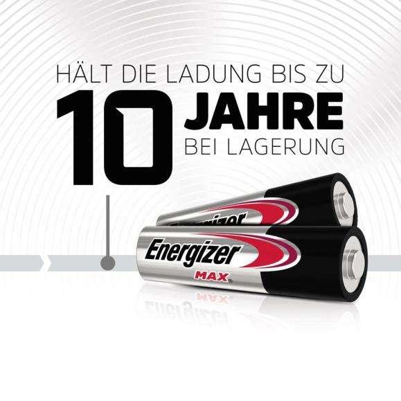 Energizer Batterie Max Alkaline E303325600 AAA 