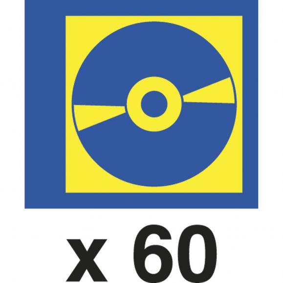HAN CD-Box MÄX 60 9260-13 60CDs Schloß schwarz 