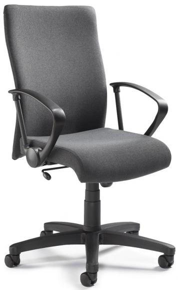 Bürodrehstuhl DV 10 - extra hohe und breite Rückenlehne 