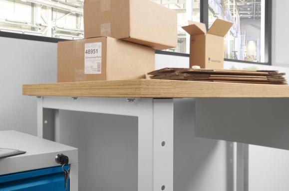Werkbank WS PROFI mit drei Schubladen - höheneinstellbar 