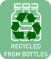 aus recycelten PET Flaschen
